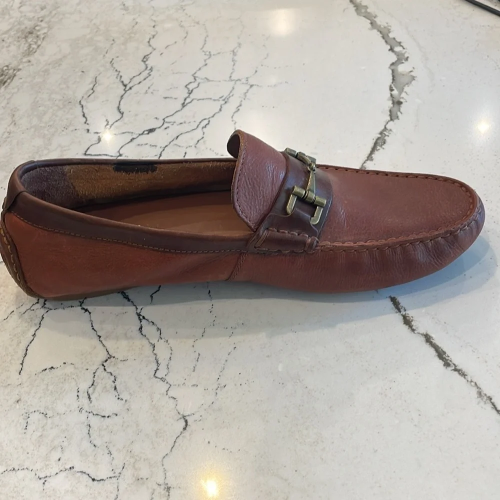 Cole Haan's Men's Somerset Link Bit Loafer Woodbury Brown 7.5M